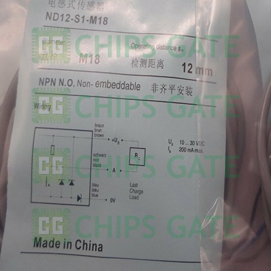Contrinex ND12-S1-M18