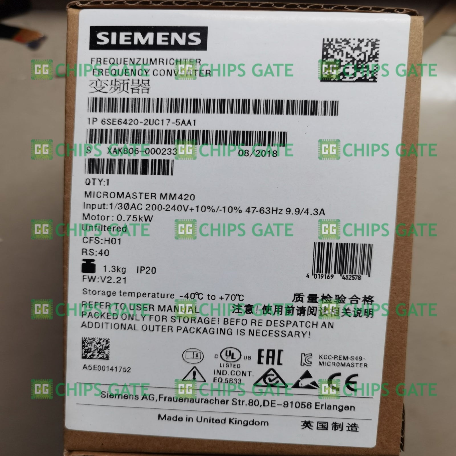 6SE64202UC175AA1