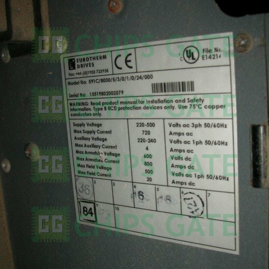 Eurotherm 591C-8000-5-3