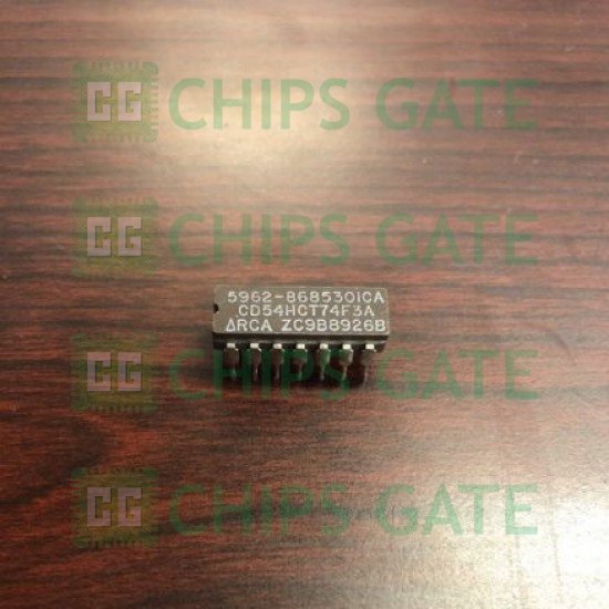 Harris CD54HCT74F