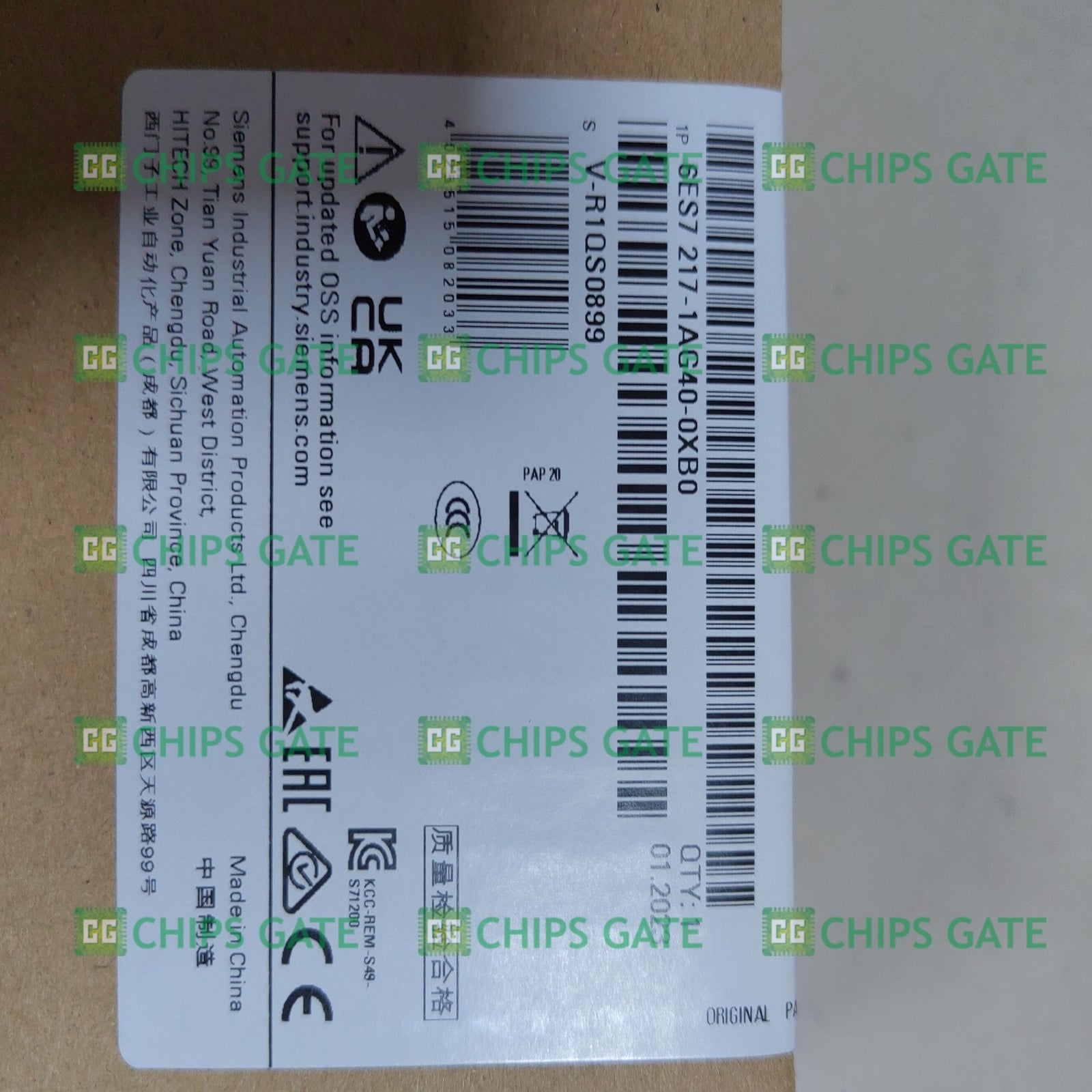 6ES72171AG400XB0