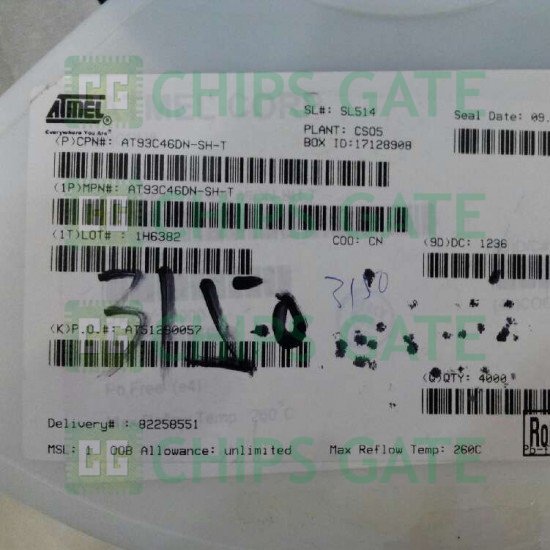 Atmel AT93C46DN-SH-T