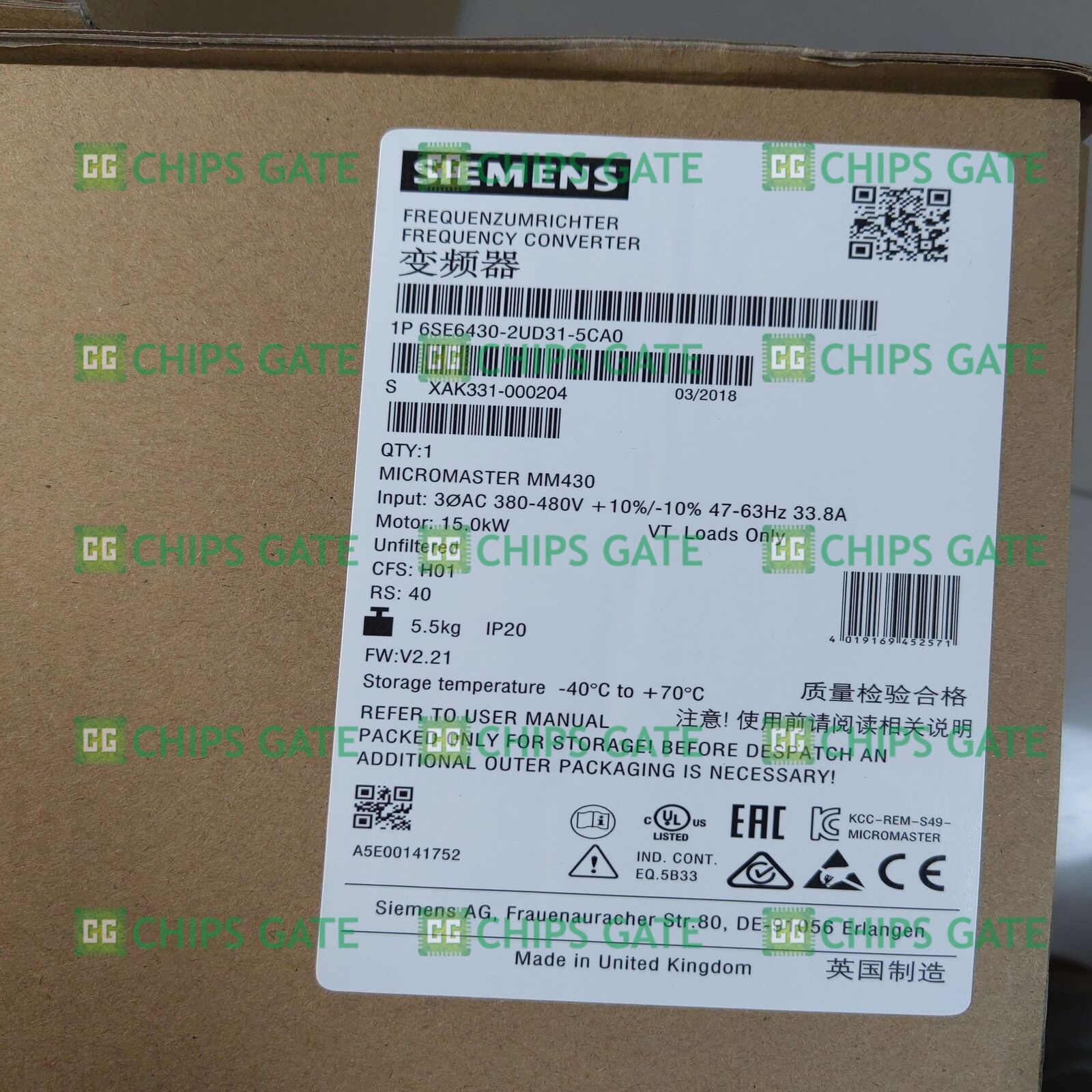 6SE64302UD315CA0
