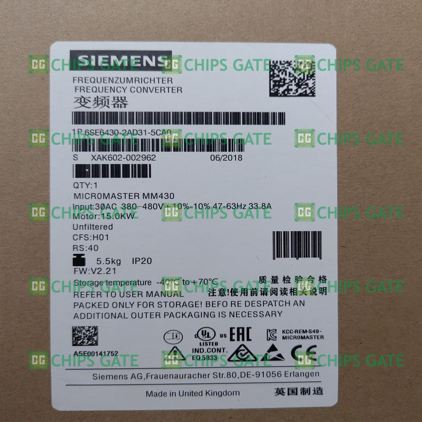 6SE64302AD315CA0