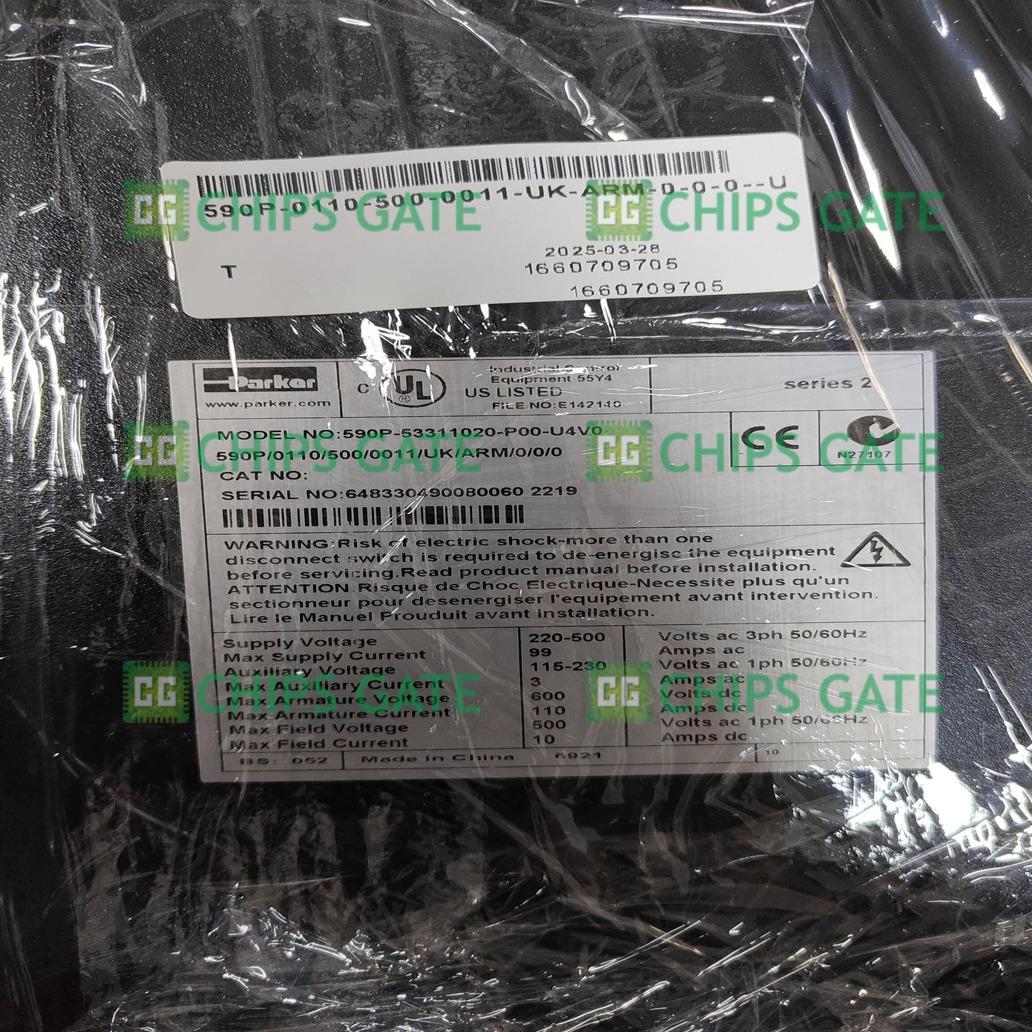 Eurotherm 590P-0110-500-0011-UK-ARM-0-0-0