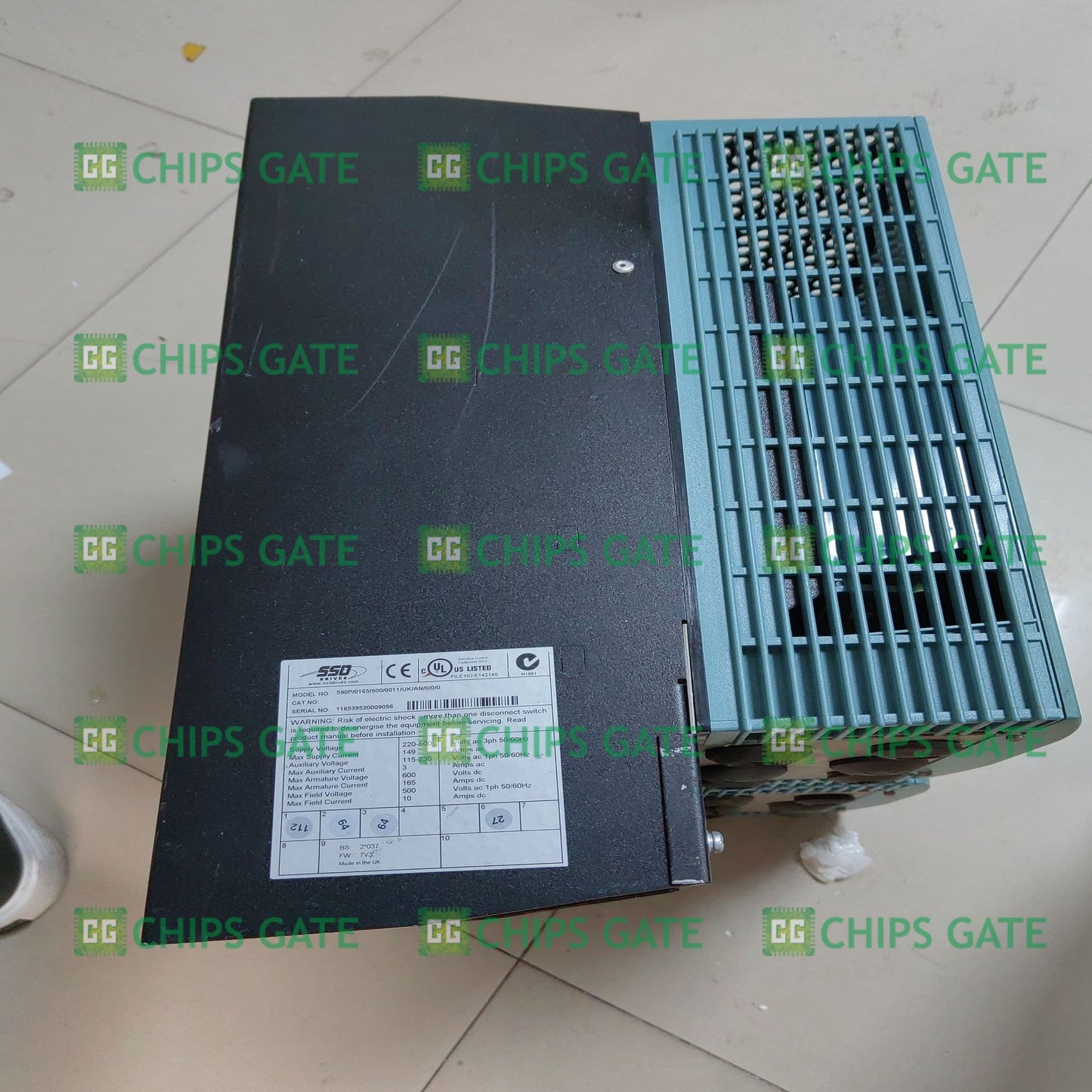 Eurotherm 590P-0165-500-0011-UK-AN-0-0-0