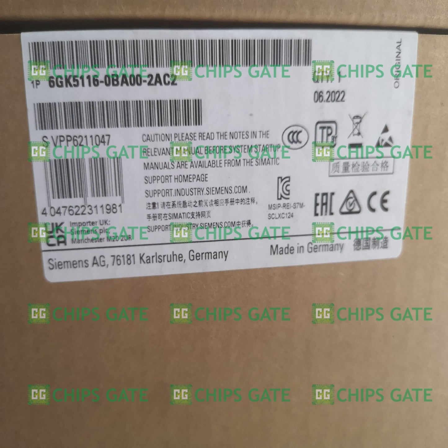 6GK51160BA002AC2