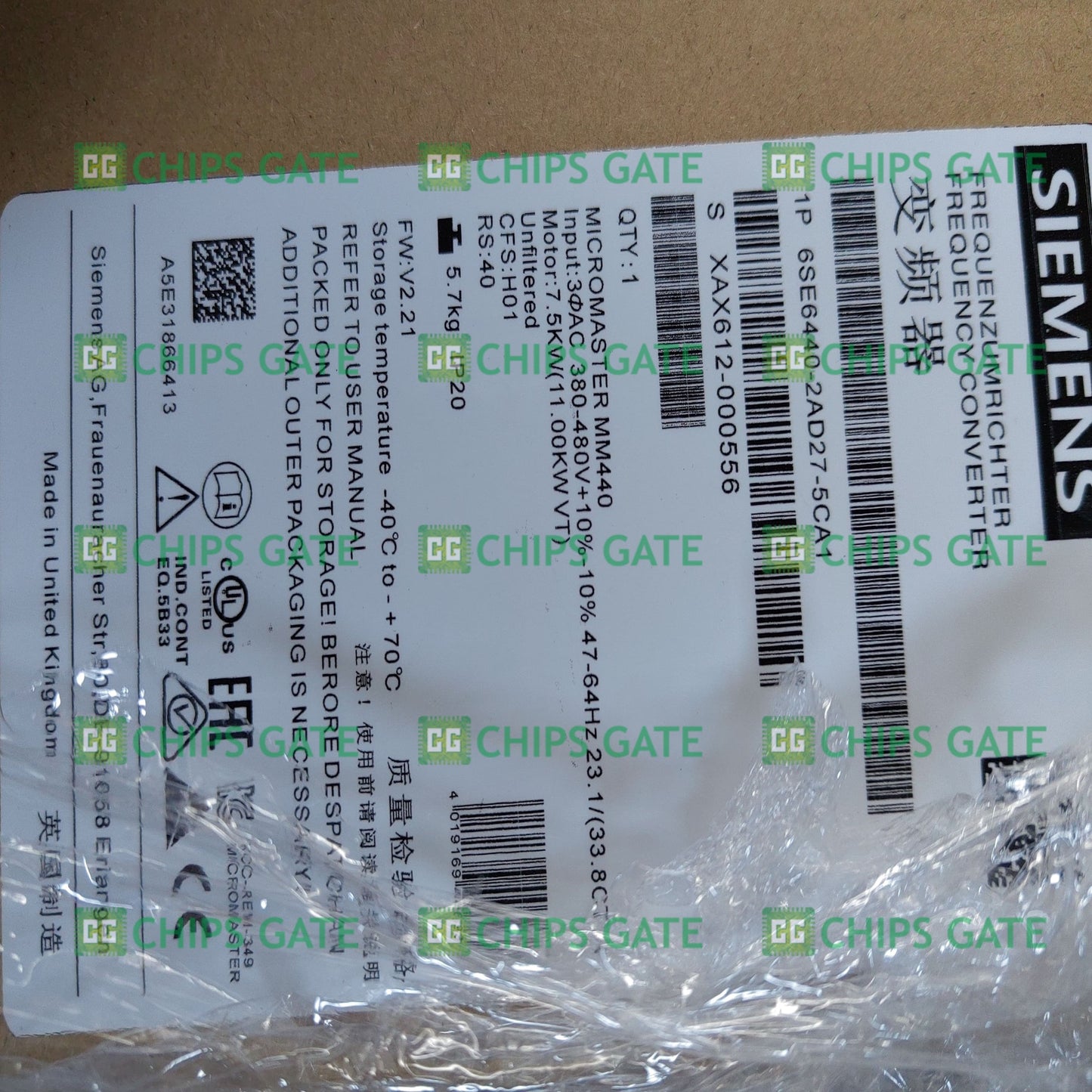 6SE64402AD275CA1