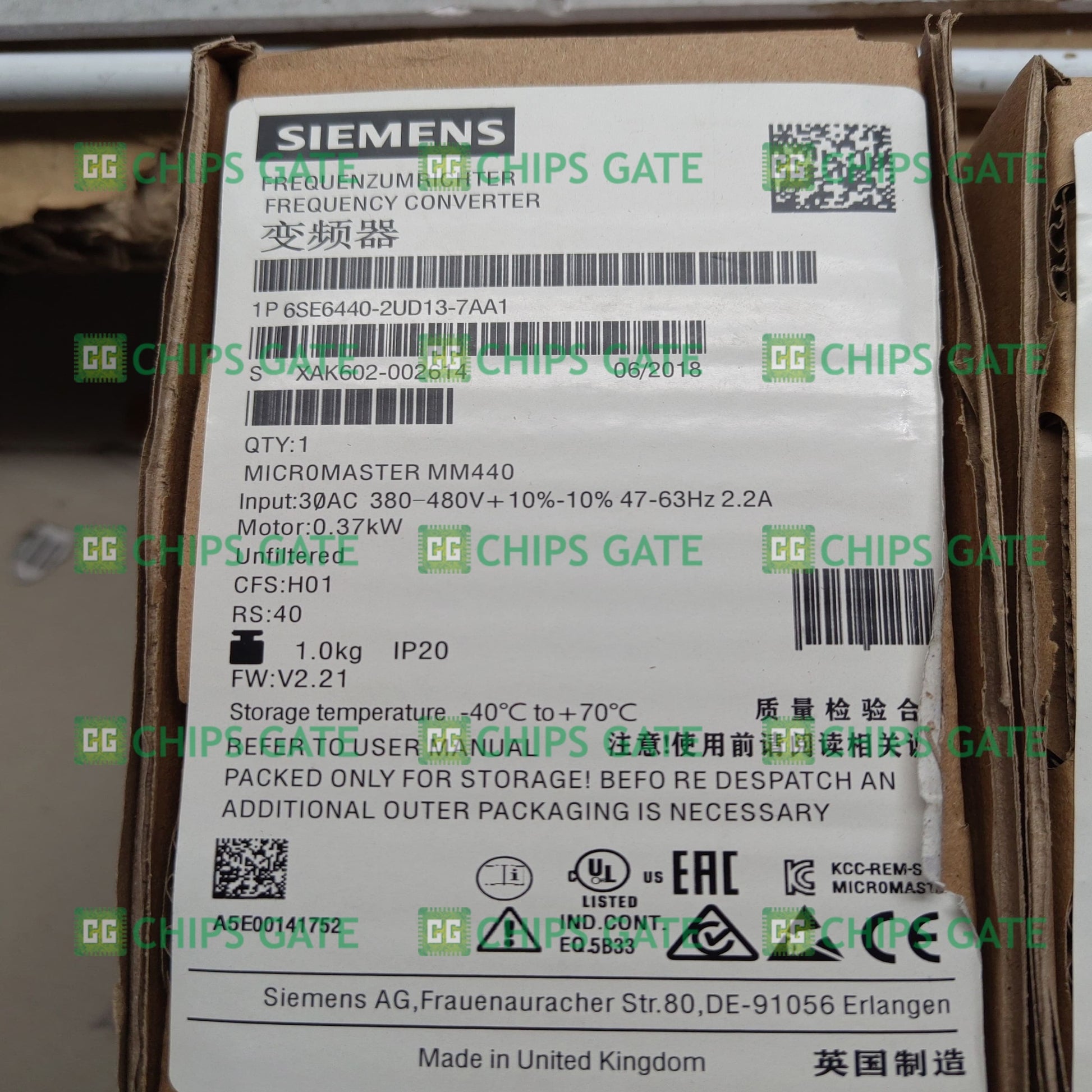 6SE64402UD137AA1