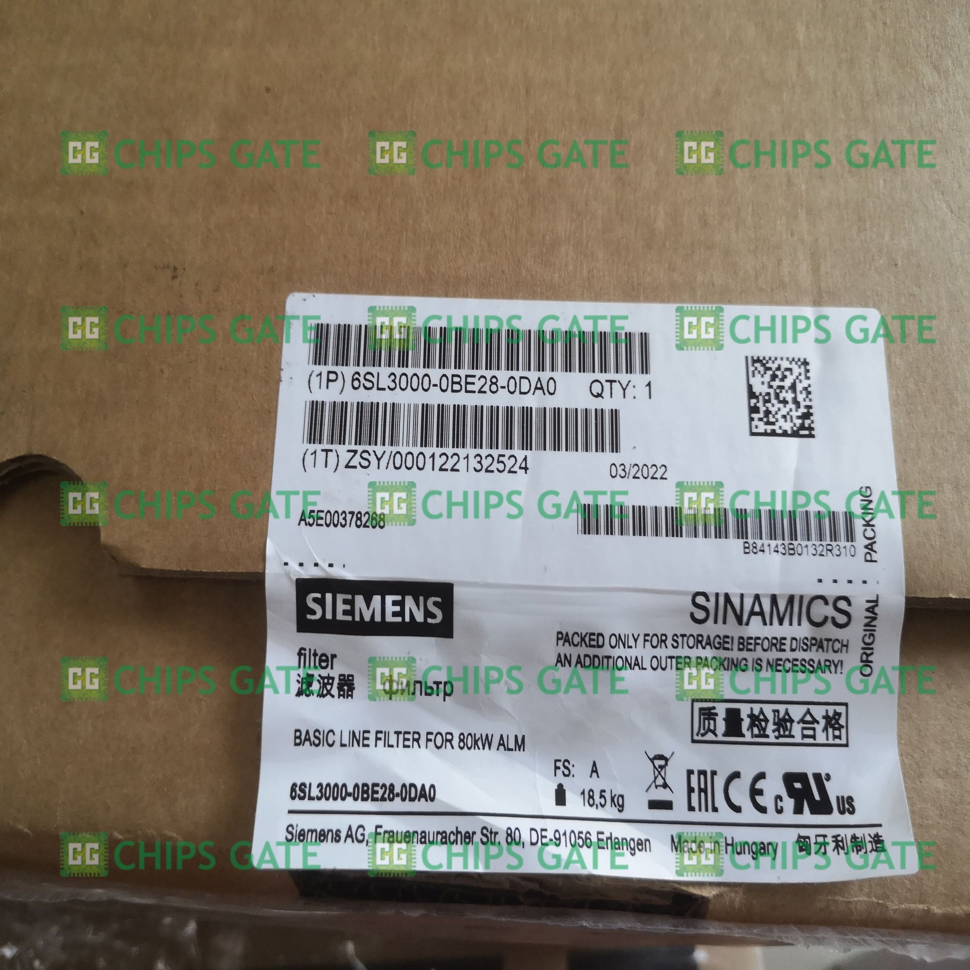 6SL30000BE280DA0