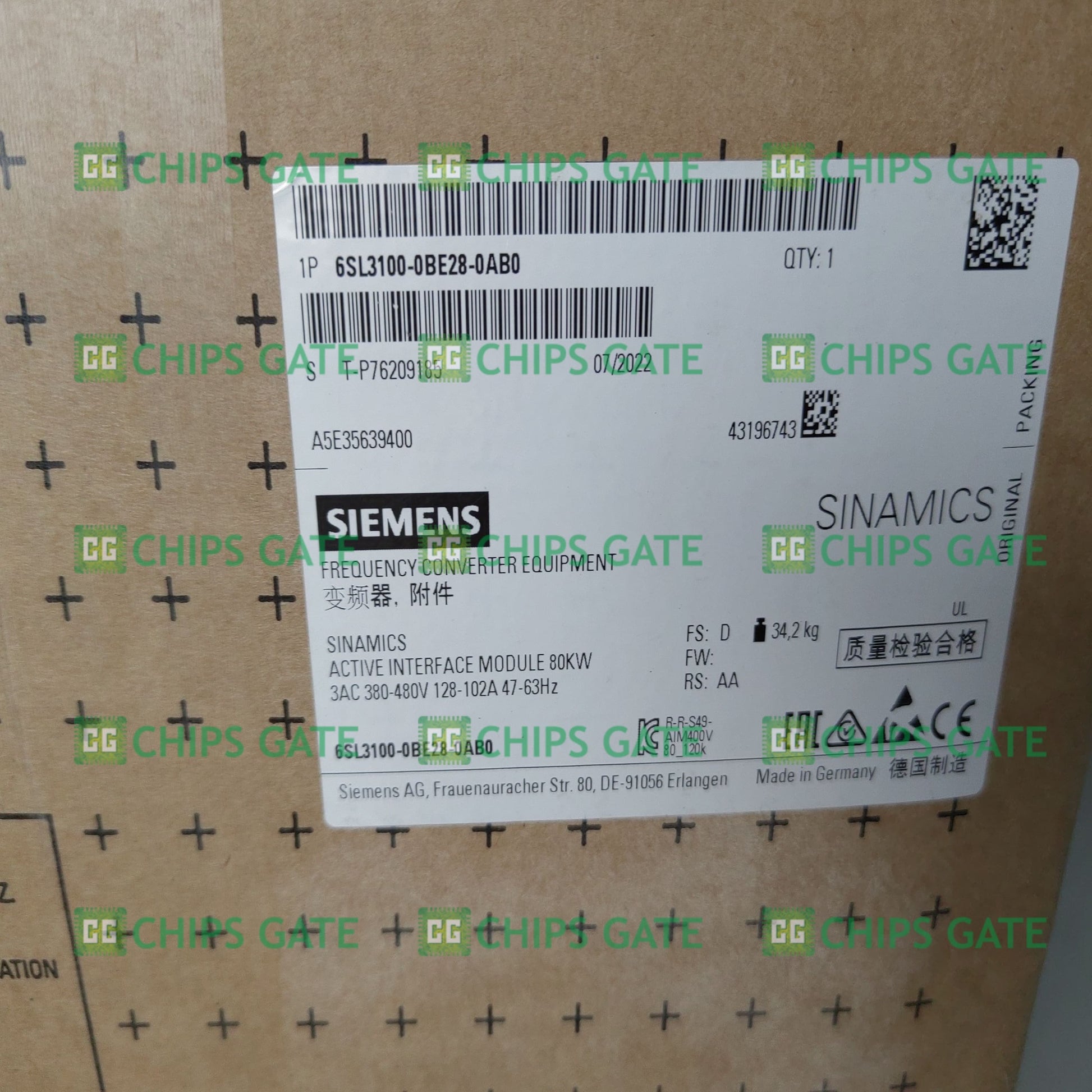 6SL31000BE280AB0