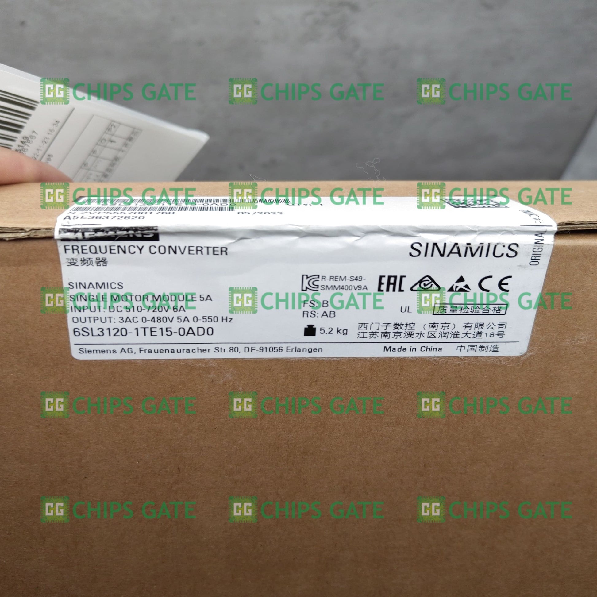 6SL31201TE150AD0