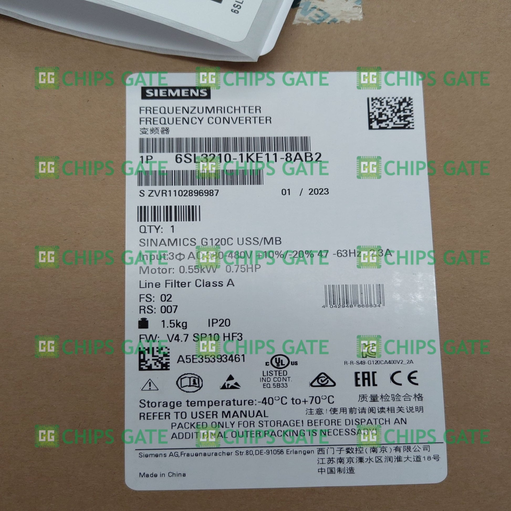 6SL32101KE118AB2