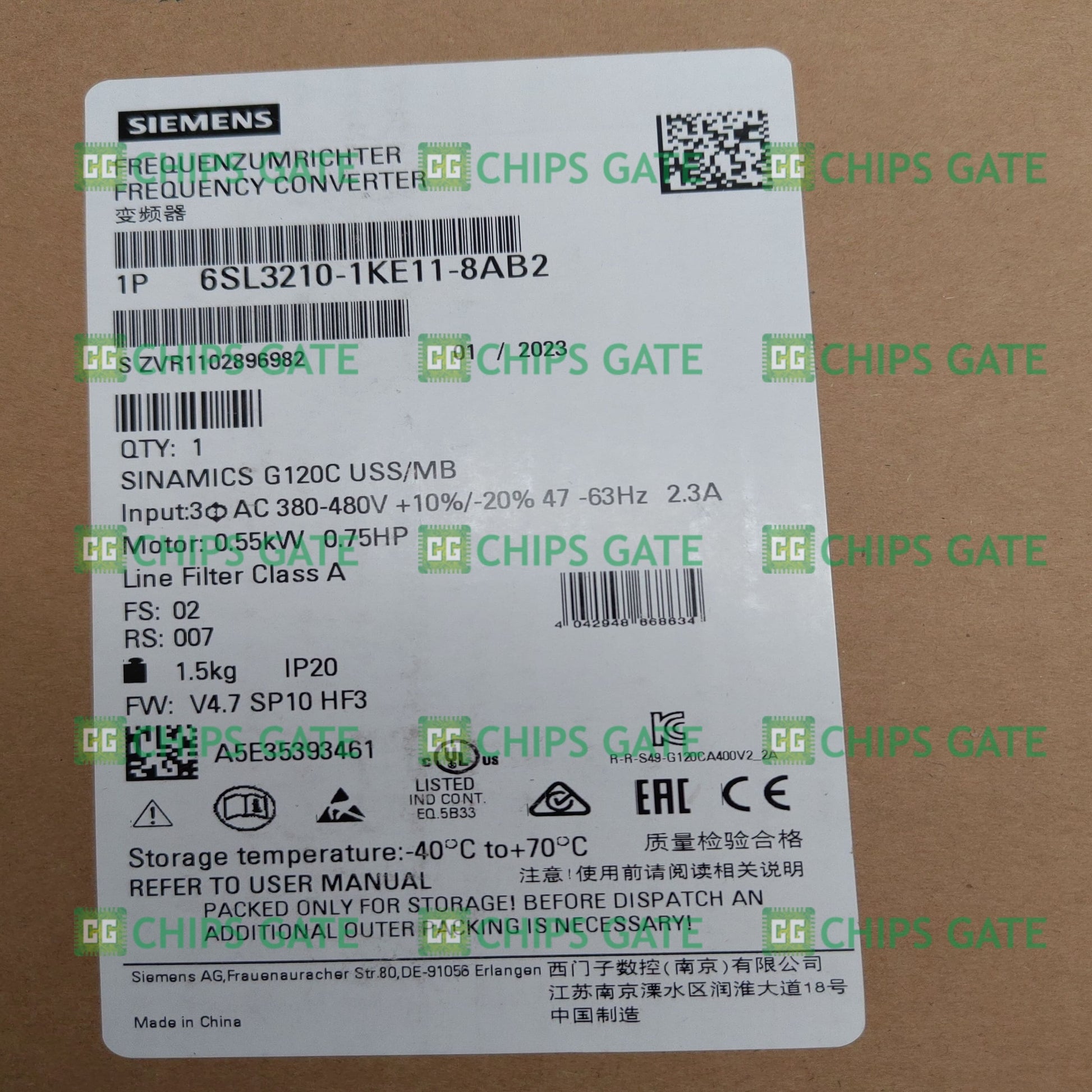 6SL32101KE118AB2