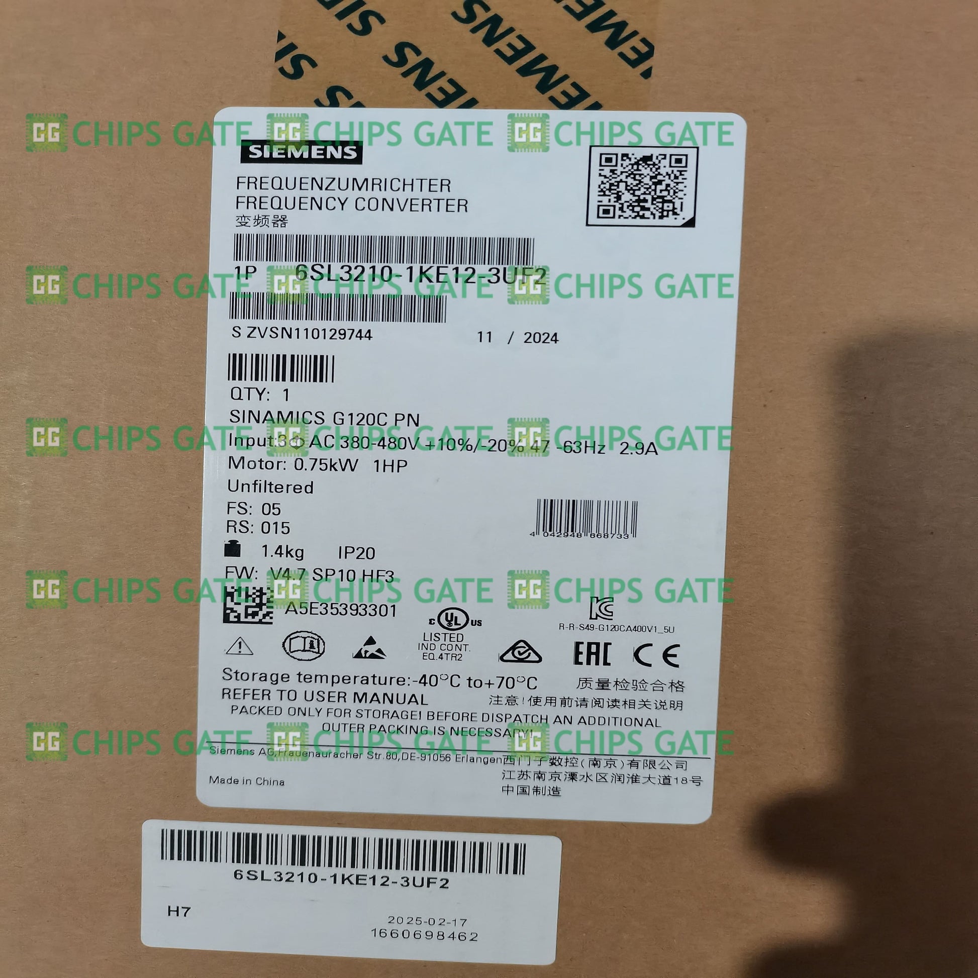 6SL32101KE123UF2