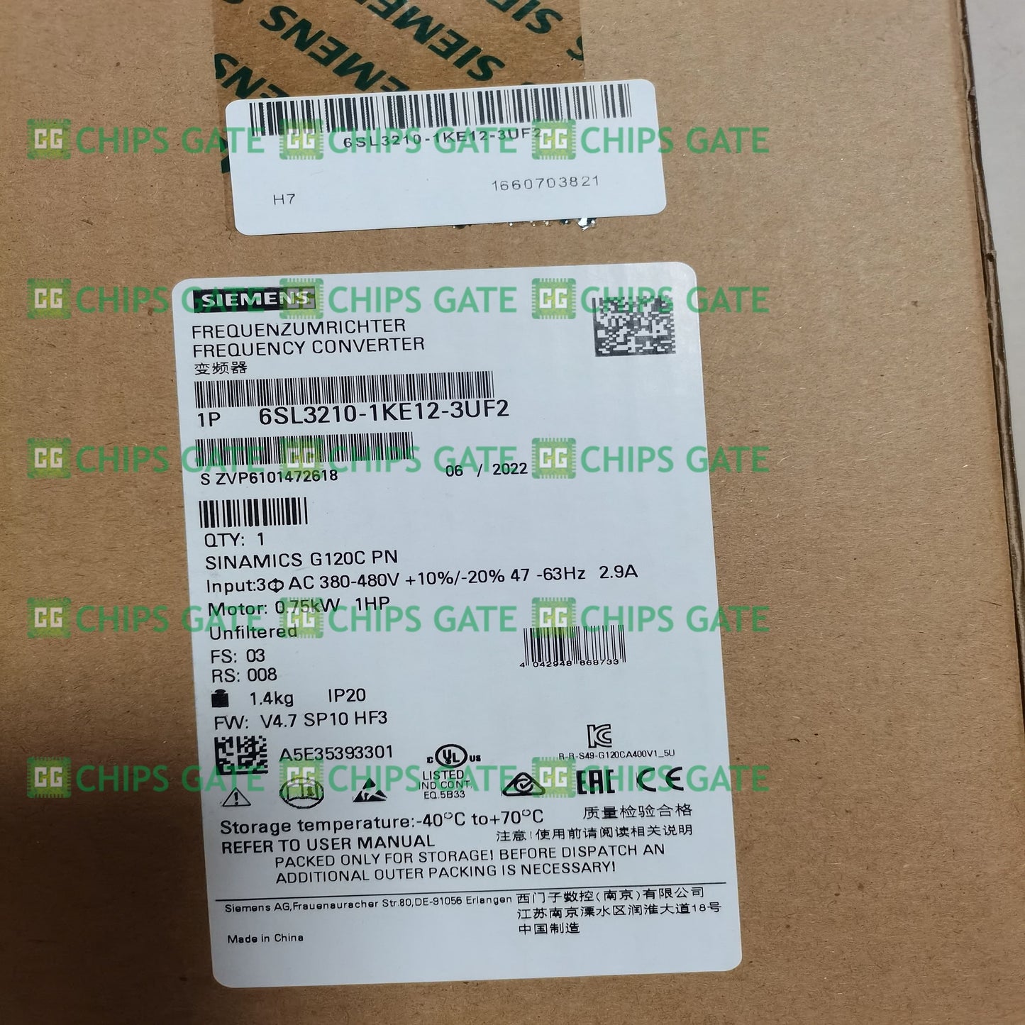 6SL32101KE123UF2
