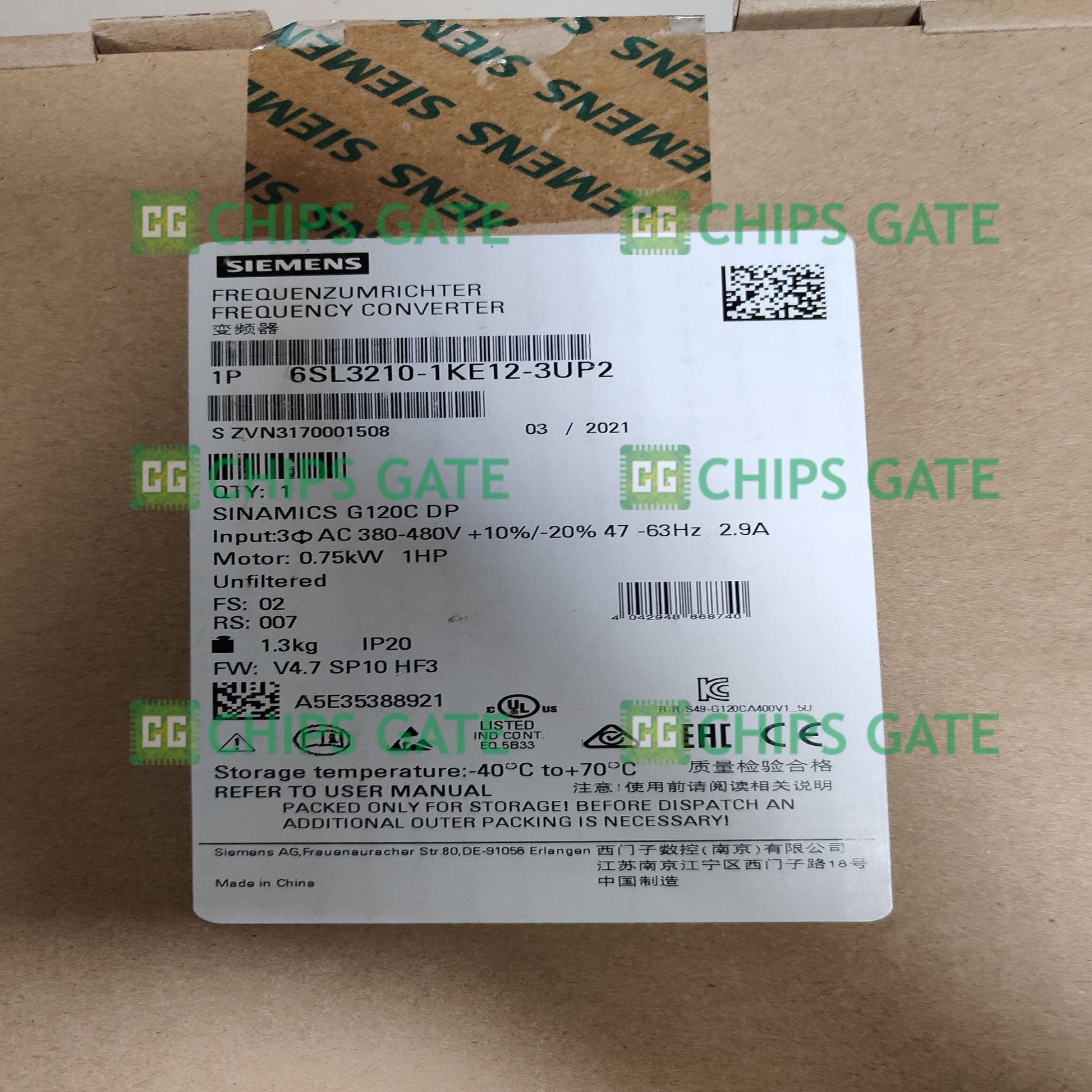6SL32101KE123UP2