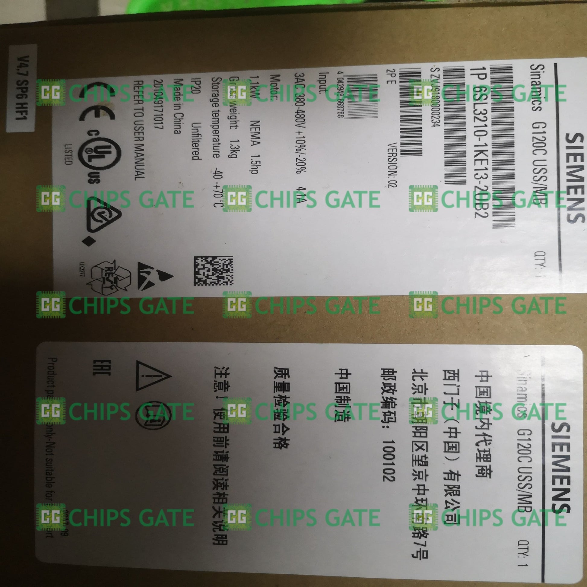 6SL32101KE132UB2