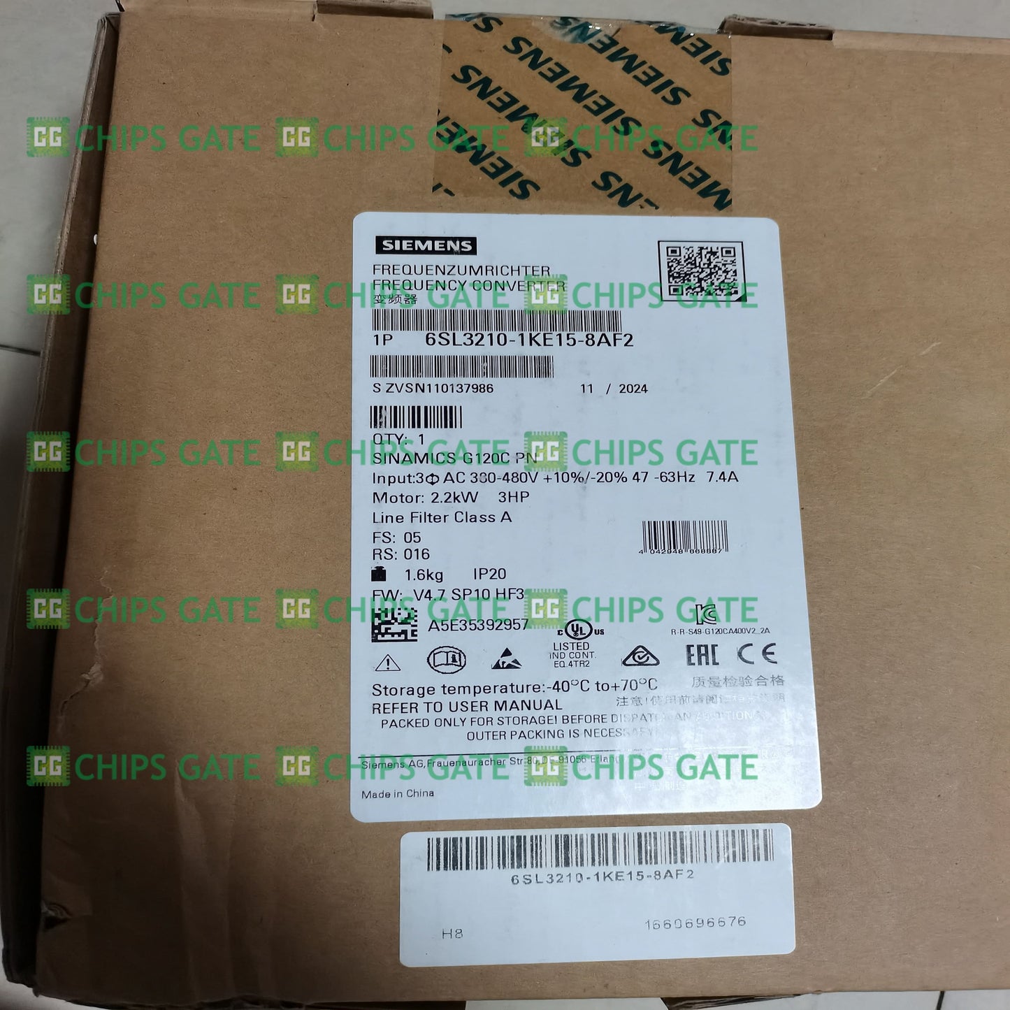 6SL32101KE158AF2