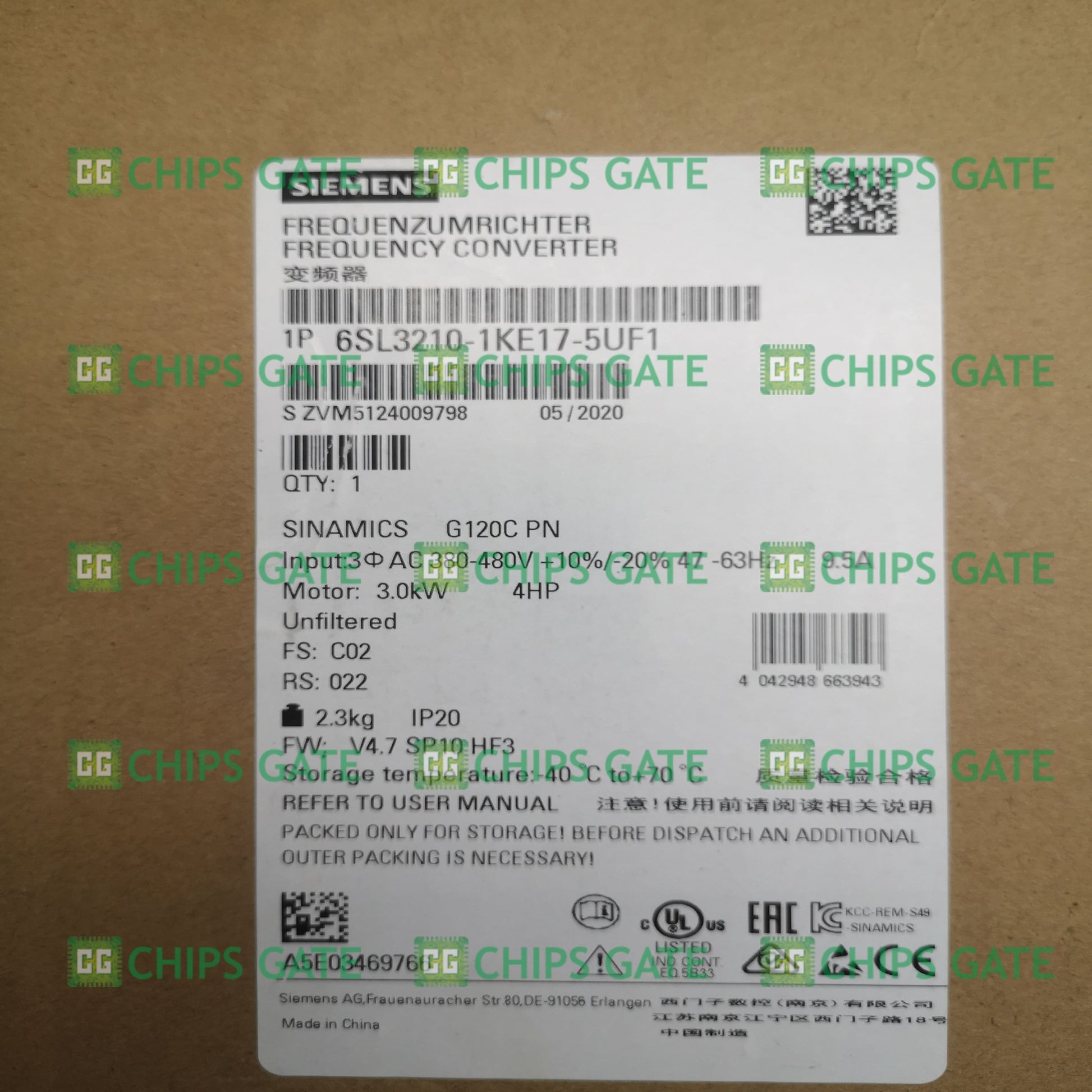 6SL32101KE175UF1