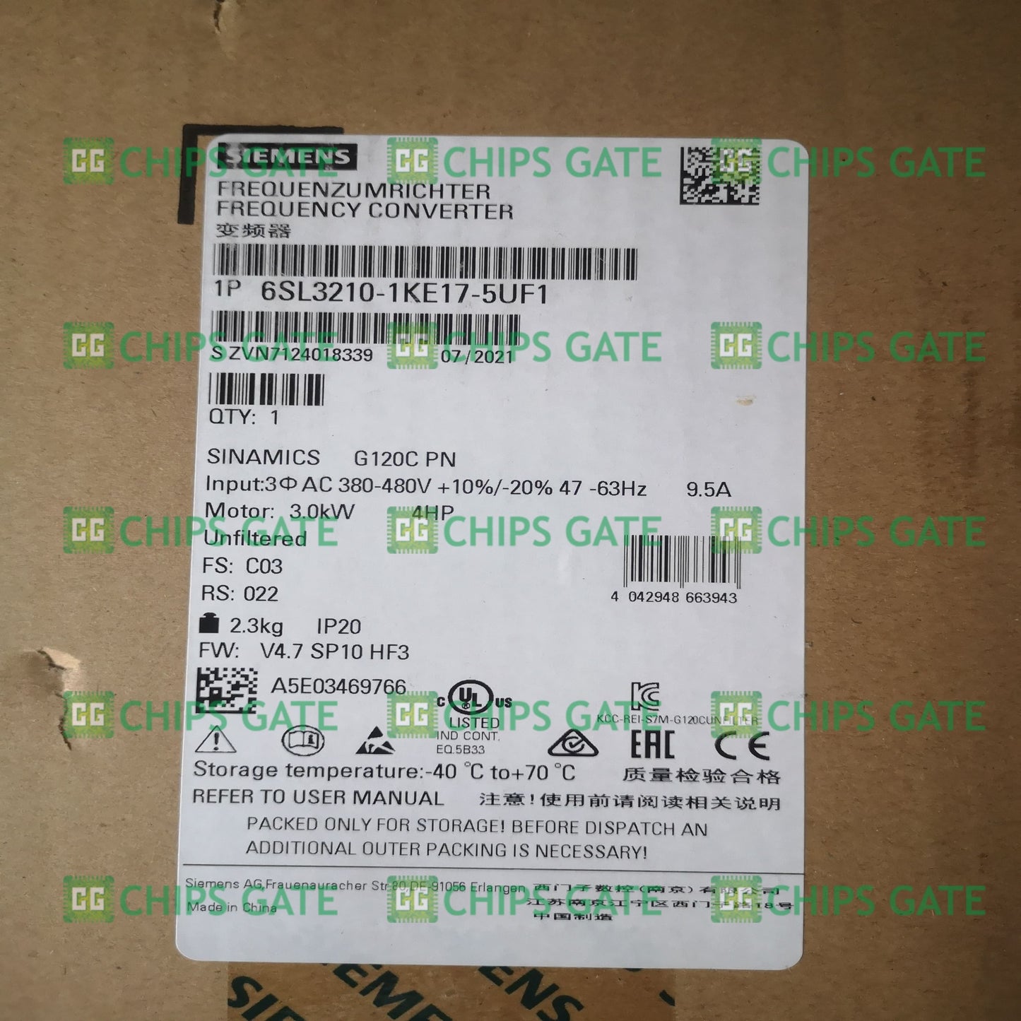 6SL32101KE175UF1