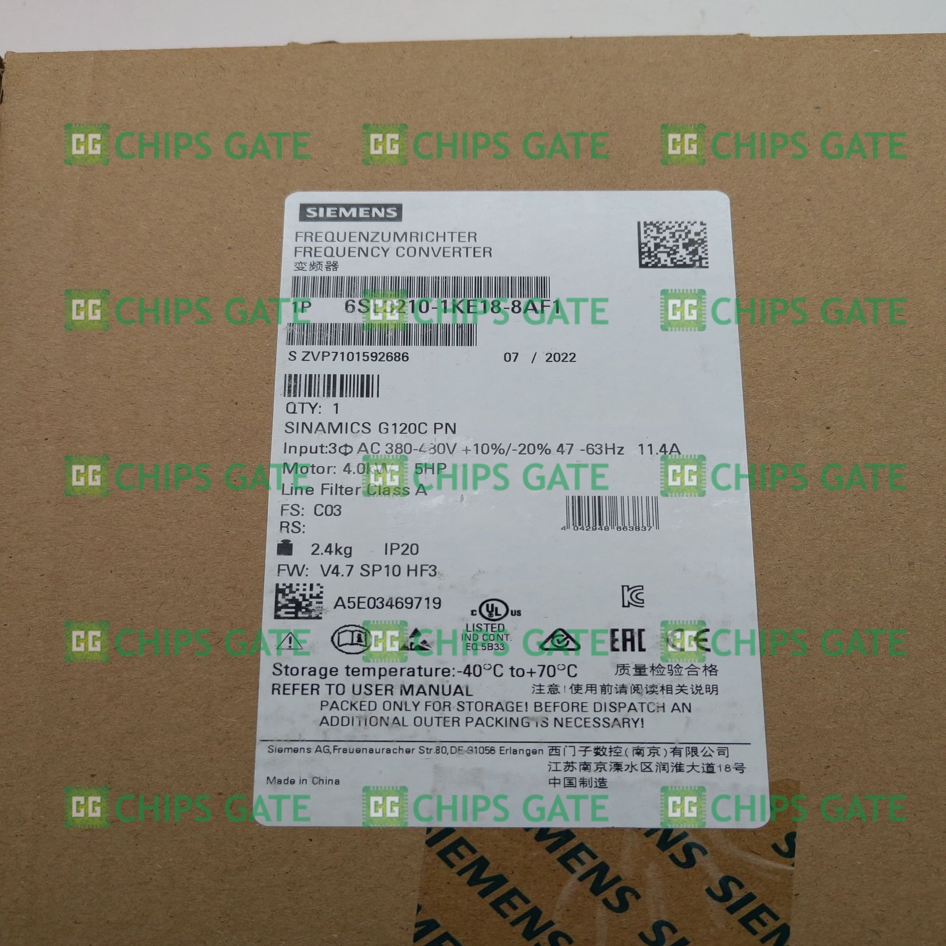 6SL32101KE188AF1