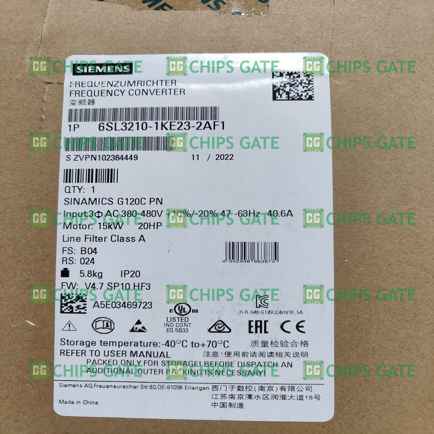 6SL32101KE232AF1