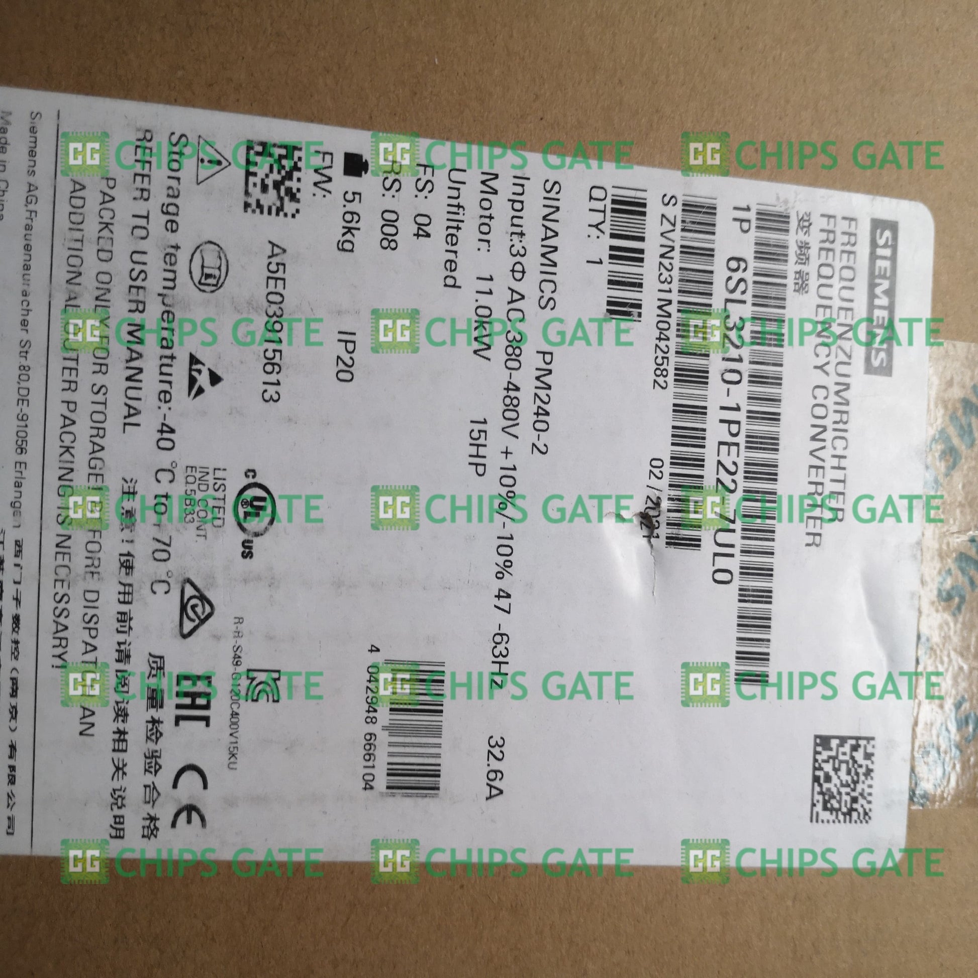 6SL32101PE227UL0