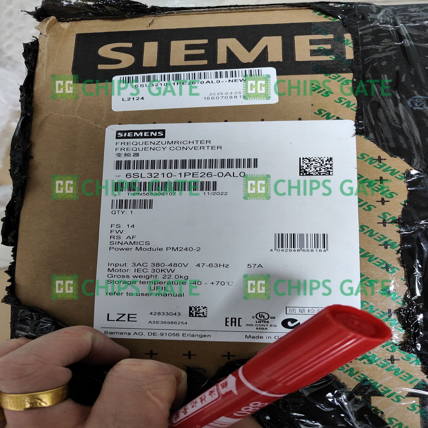 6SL32101PE260AL0