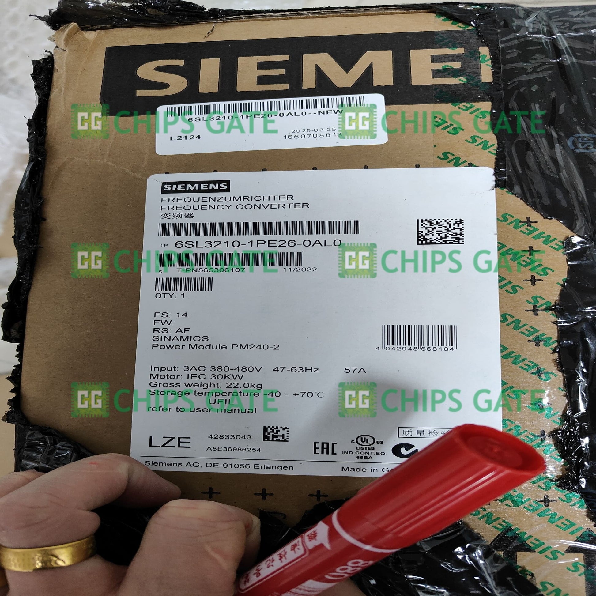 6SL32101PE260AL0
