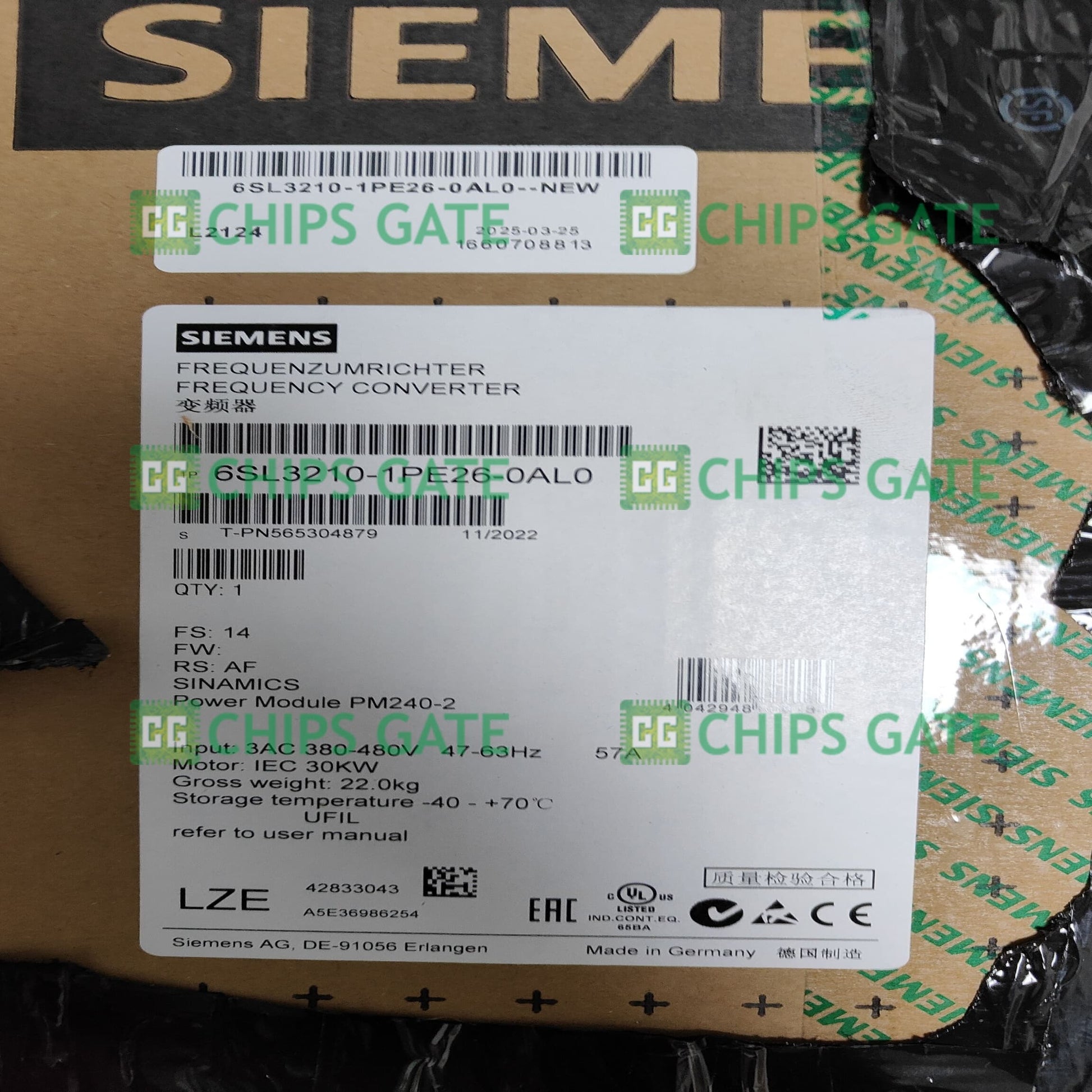 6SL32101PE260AL0