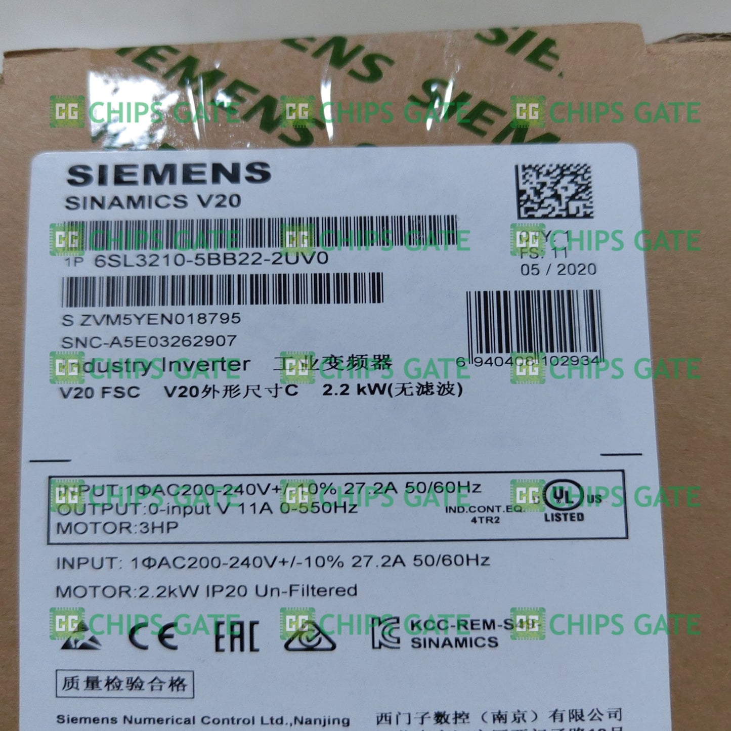 6SL32105BB222UV0