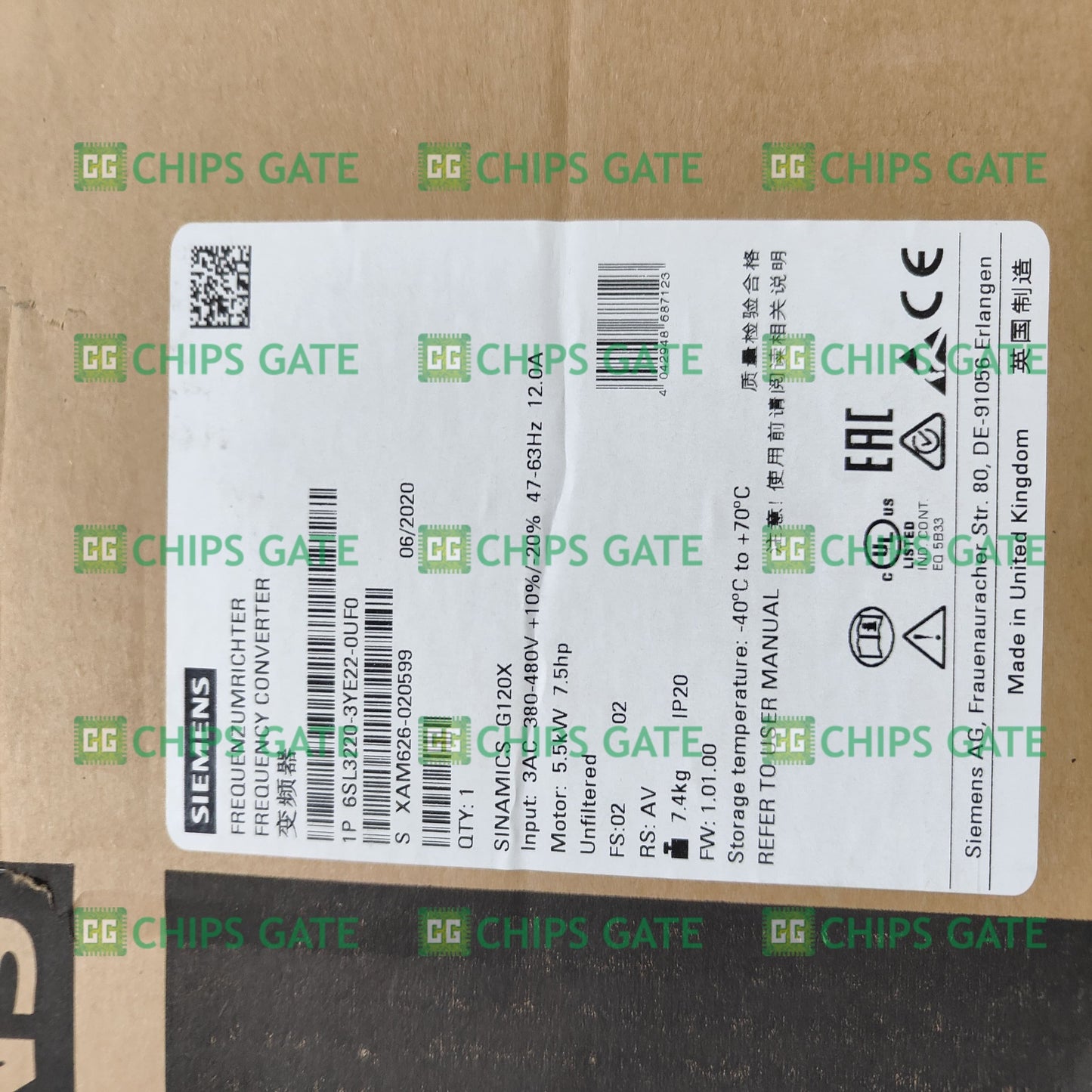 6SL32203YE220UF0