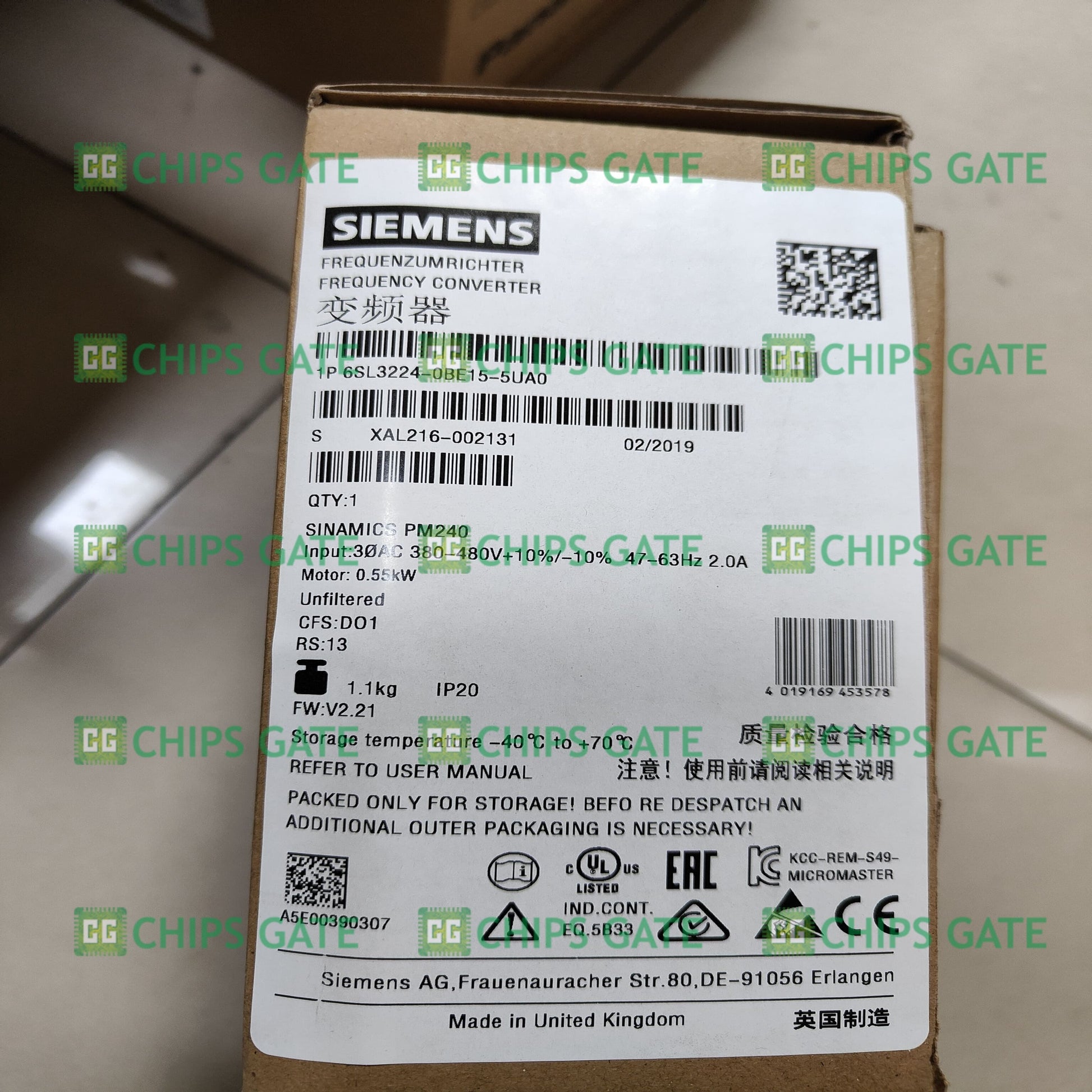 6SL32240BE155UA0