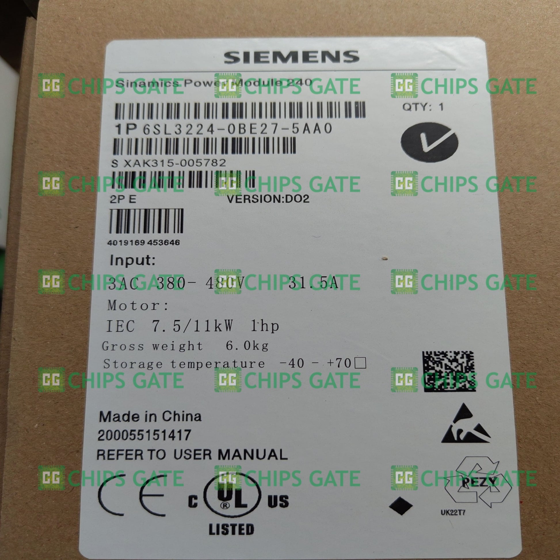 6SL32240BE275AA0