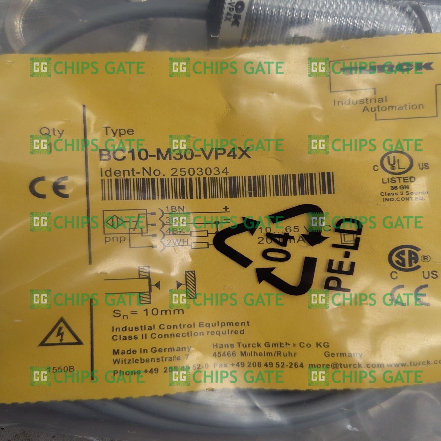 Turck BC10-M30-VP4X