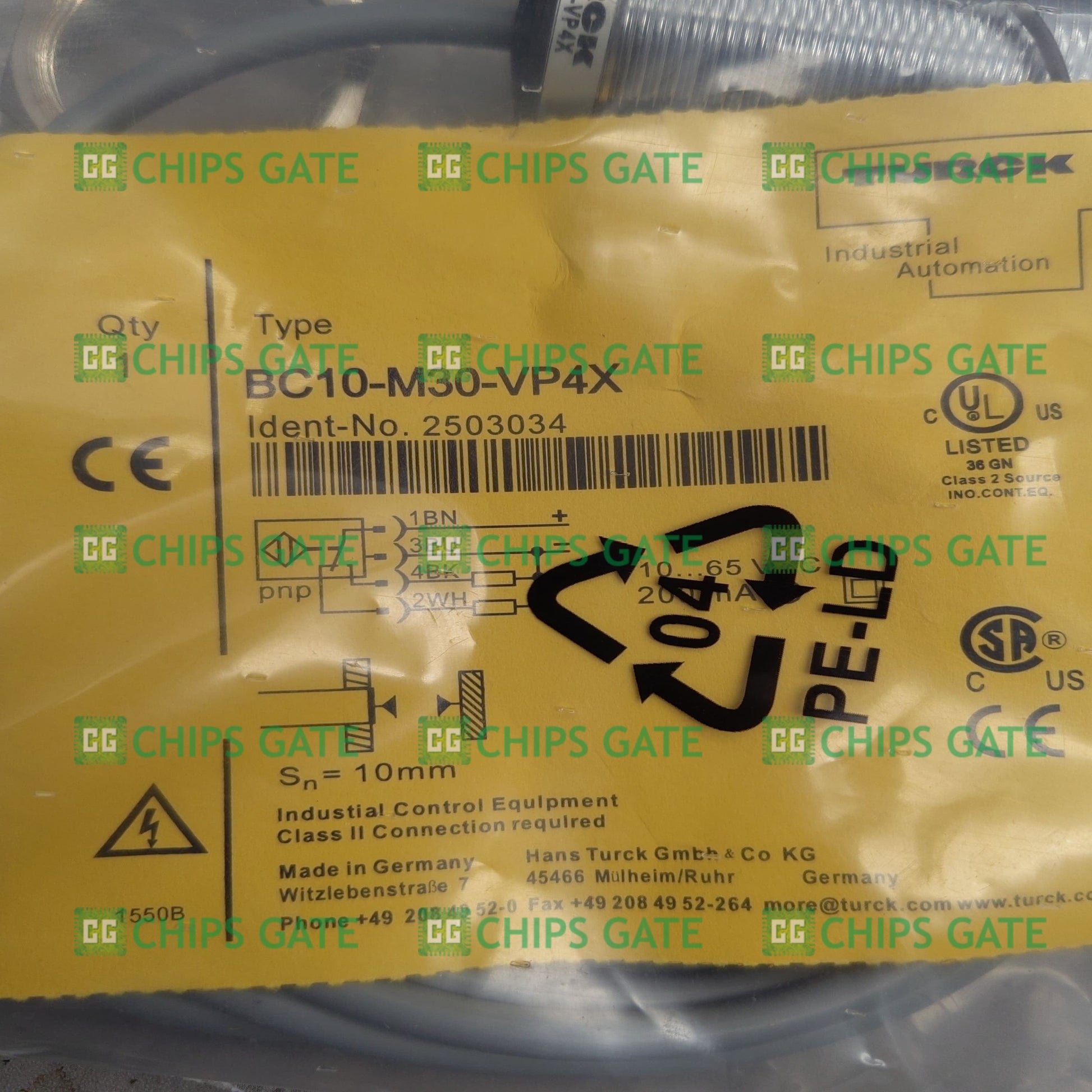 Turck BC10-M30-VP4X