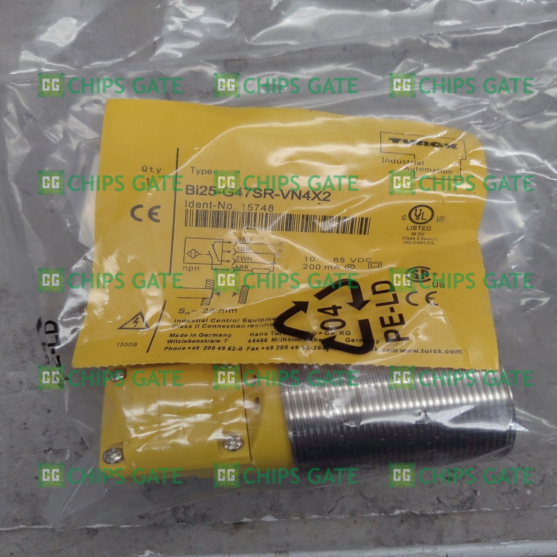 Turck BI25-G47SR-VN4X2