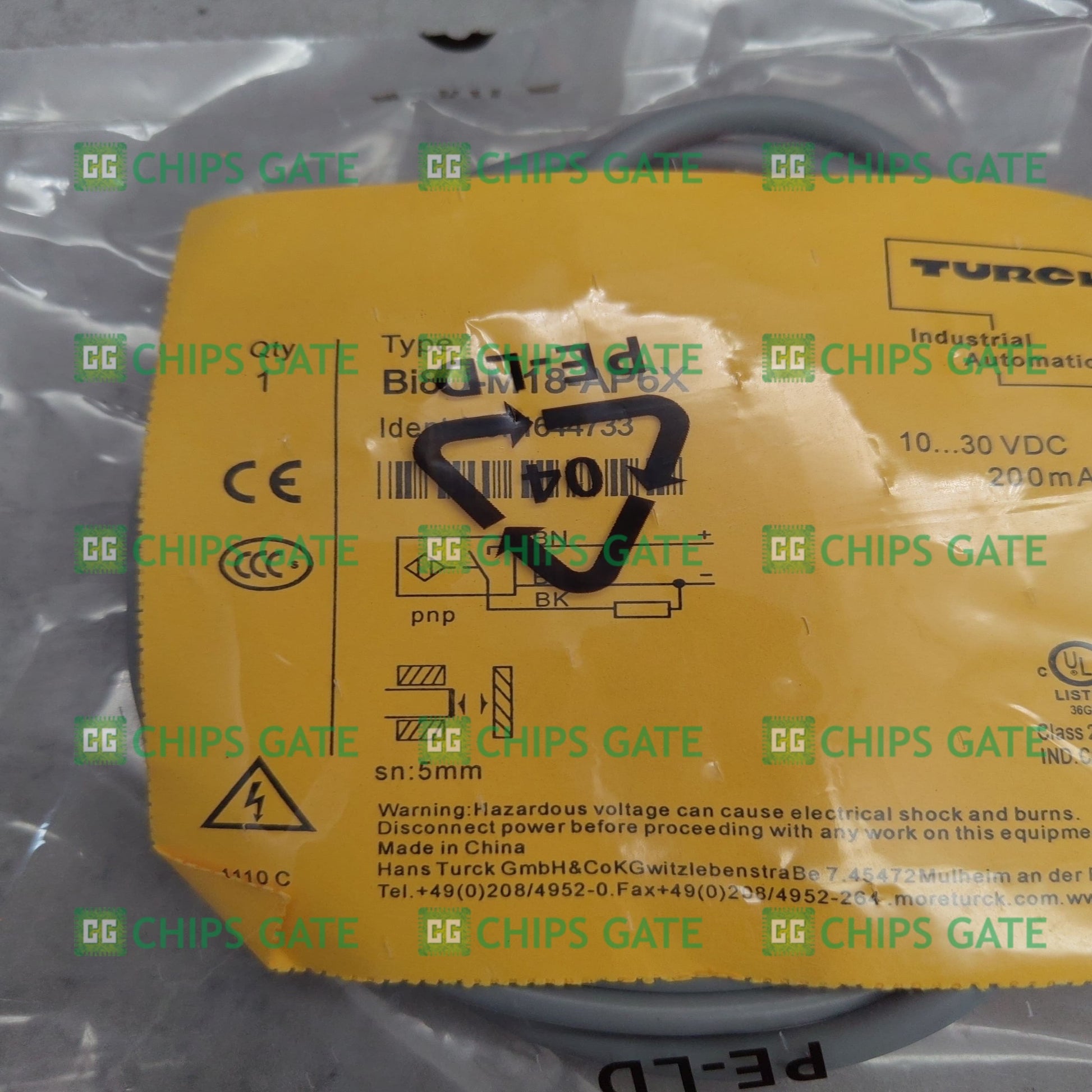 Turck BI8U-M18-AP6X-