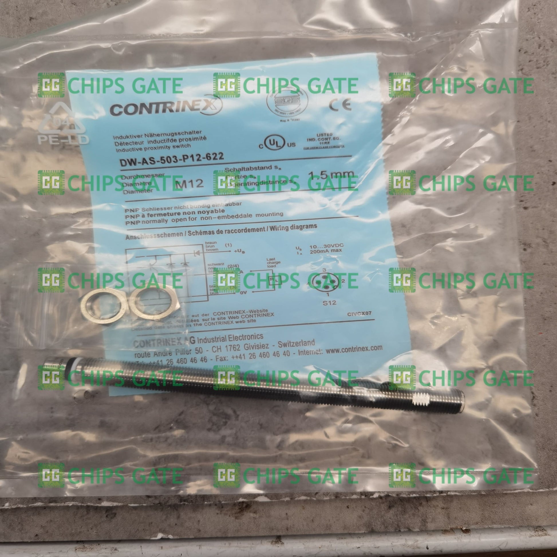 Contrinex DW-AS-503-P12