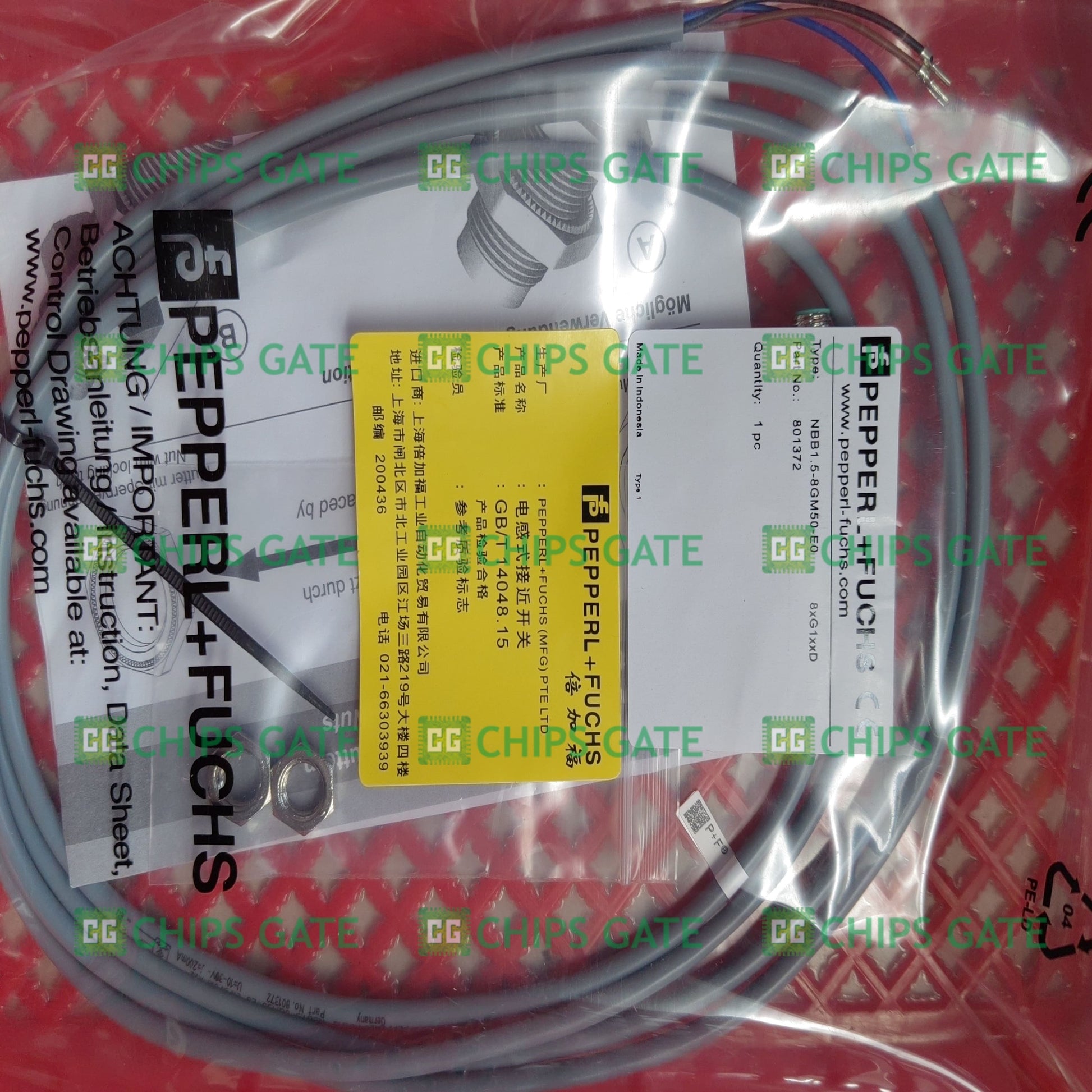 Pepperl+Fuchs NBB1.5-8GM50-E0