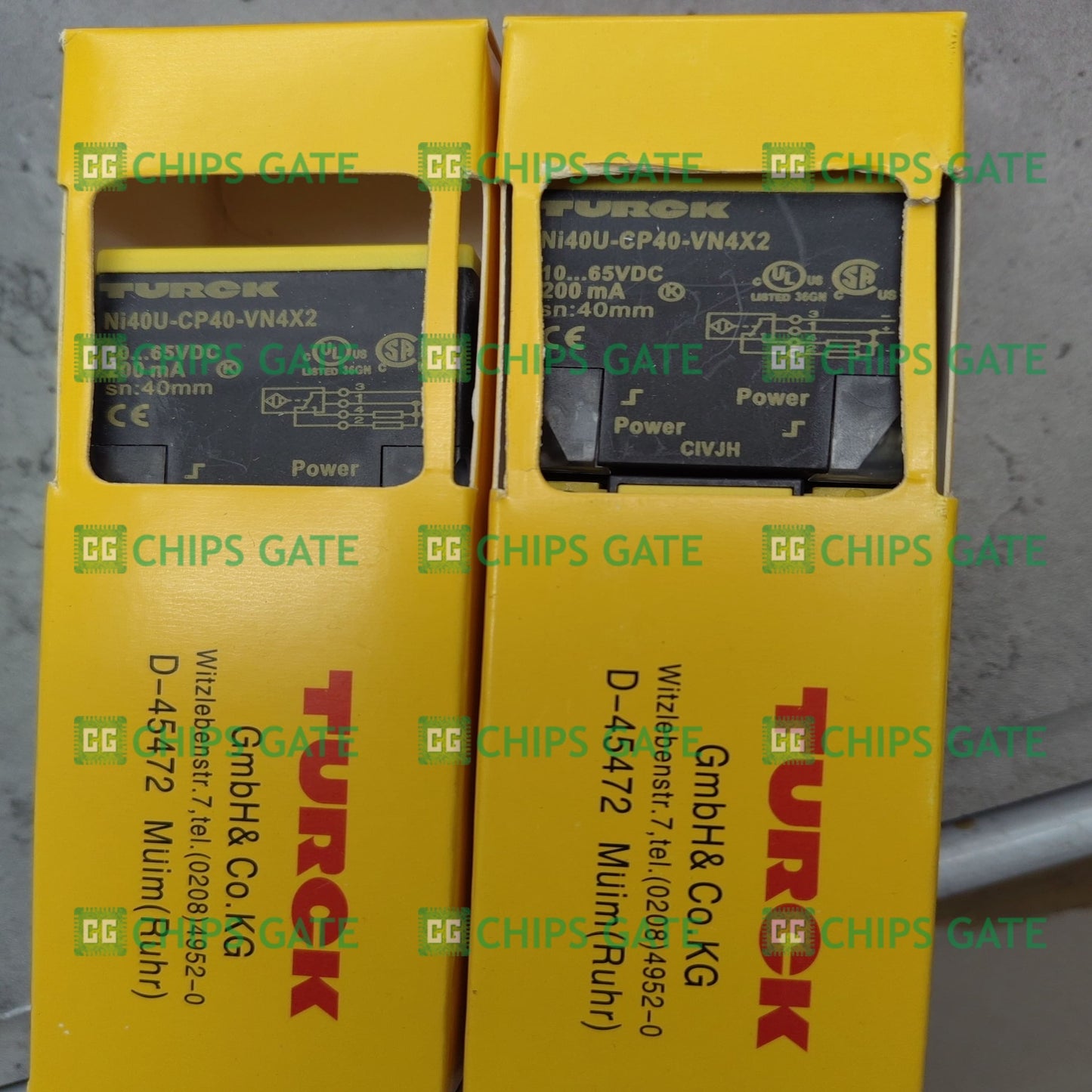 Turck NI40U-CP40-VN4X2